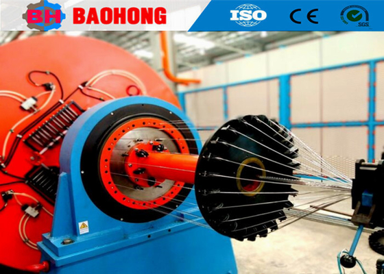 630 Mm Planet Zırhlı Bükme Makinesi 75kw Galvanizli Çelik Tel