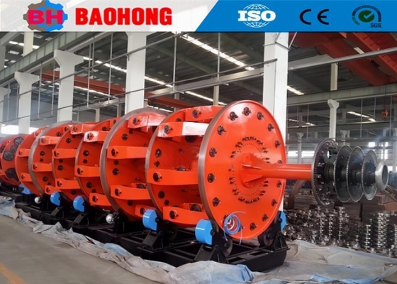 Çelik / Cu / Al Tel İçin Planet Tip Otomatik Kablo Yapma Makinesi 75kw