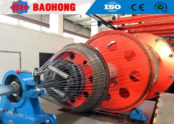 75kw Çelik Kablo Zırhlama Makinesi Tel Bükme Makinesi