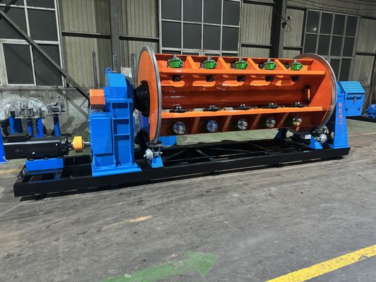 Tel ve Kablo için Yüksek Verimli Zeminden Yüklemeli Sert Büküm Makinesi