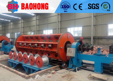 630 mm Makara için Sert Bükümlü Tel Kablo Yapma Makinesi 12+18+24