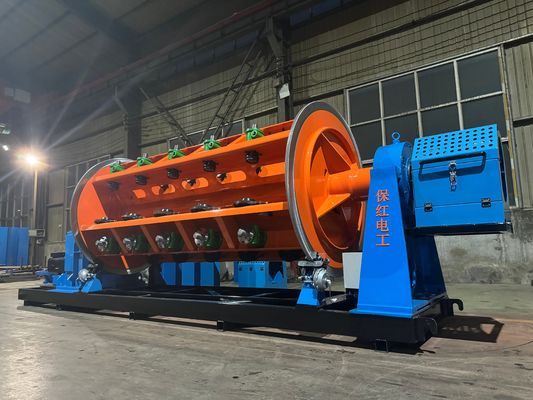 Alüminyum tel ve kablo için sert tip telli makine