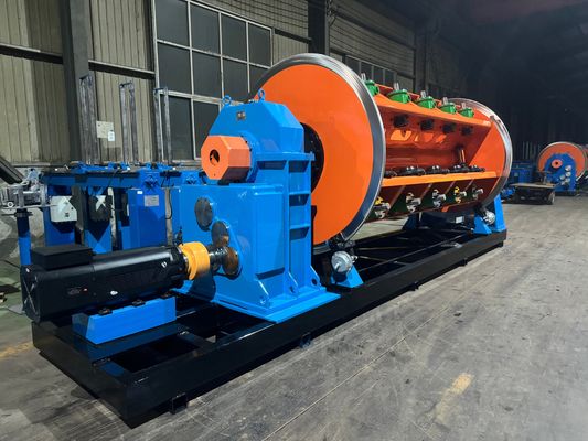 Tel/Kablo Üretimi için Sert Çaplama Makinesi 6+12, 630mm Bobinler için Uygun