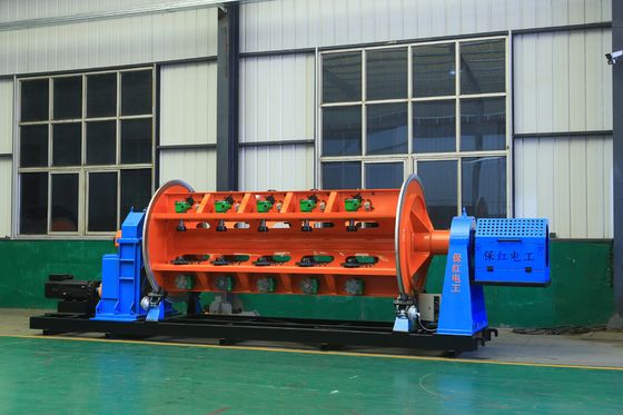 Tel ve Kablo İmalatı için 500/1+6+12 Sert Büküm Makinası