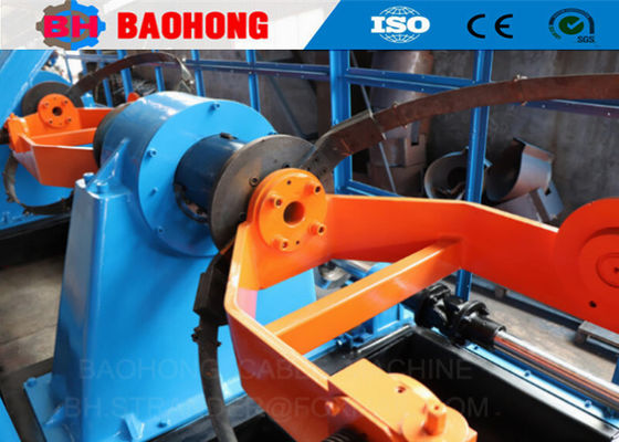Kablo Yapımı İçin 1400mm Capstan Skip tipi tel ve kablo Bükme Makinesi