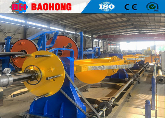 100 Mm ACSR Yüksek Dönme Hızı için ISO Standart Tel Kablo Bükme Makinesi