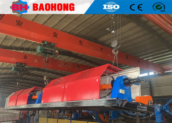 100 Mm ACSR Yüksek Dönme Hızı için ISO Standart Tel Kablo Bükme Makinesi