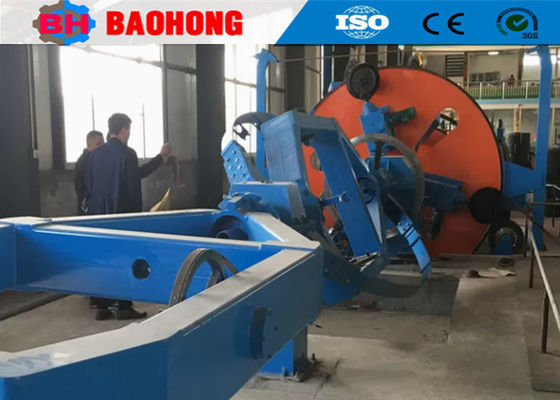 Elektrikli Tel Kablo Döşeme Makinesi Beşiği Tipi 21RPM Döndürme