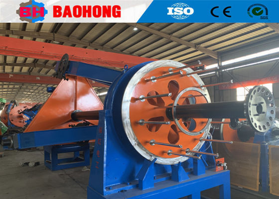 Planet Beşik Tipi Serme Makinesi 1400mm Tamburlu Tel Yapma Makinesi