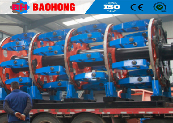 Kablo Yapımı İçin 400mm Güneş Tipi Çelik Kablo Zırh Makinesi